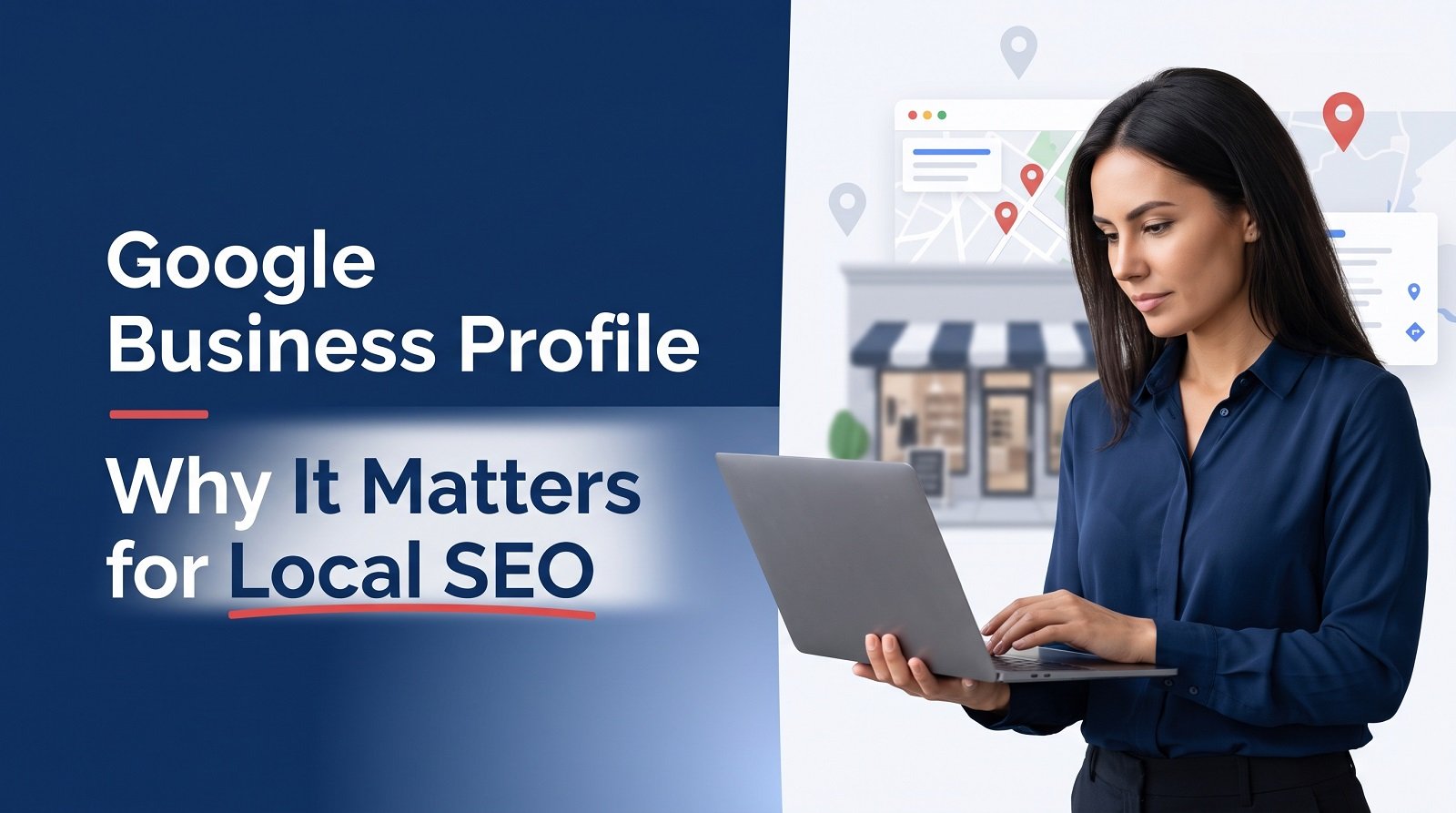 Google Business Profile helps improve local seo and Business visibility